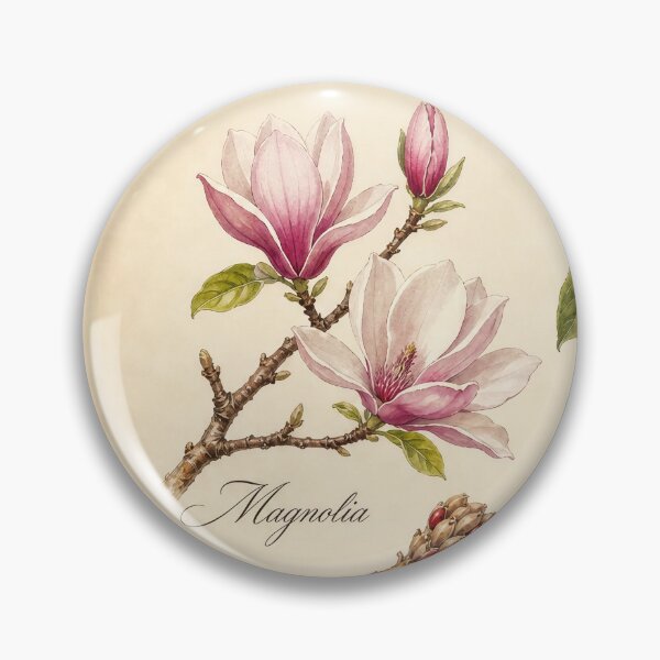 Item preview, Magnolia Dogwood Jacaranda Japanese Maple Botanical Print designed and sold by NuvoraNest.