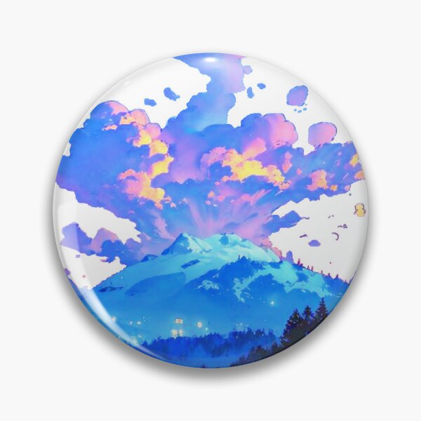 Item preview, Cloud Revolution : The Magic of Dusk Over the Snowy Mountain designed and sold by LomainTatiana8.