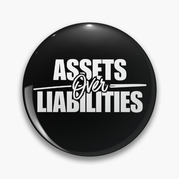 Item preview, Assets Over Liabilities Accountant Investor Motivational designed and sold by Dondonmart.