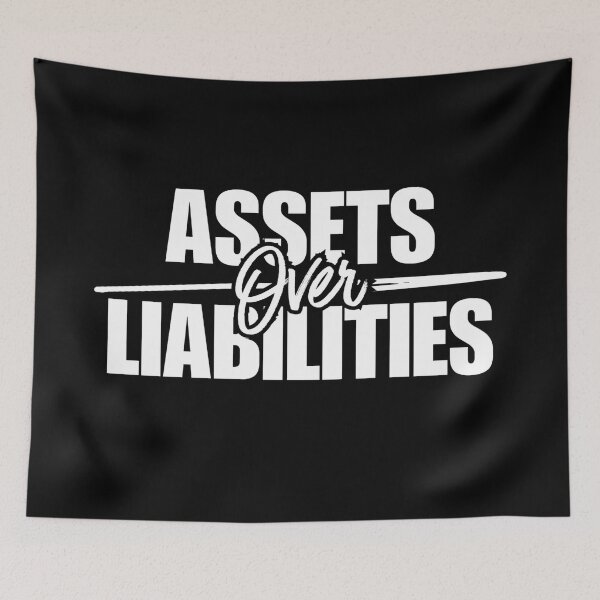 Item preview, Assets Over Liabilities Accountant Investor Motivational designed and sold by Dondonmart.