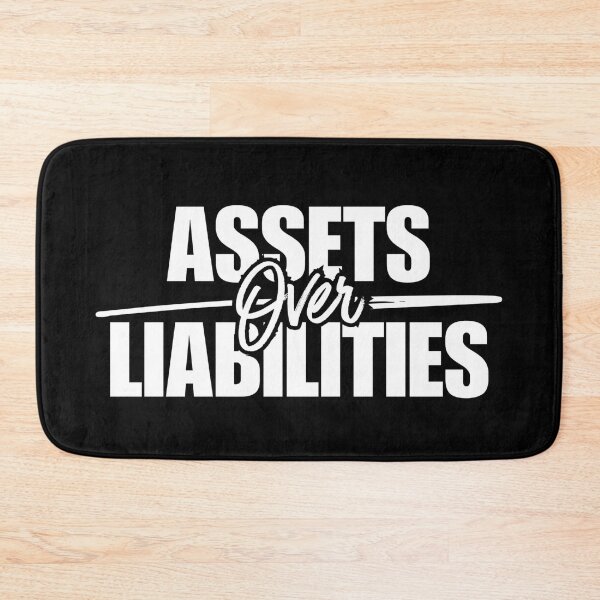 Item preview, Assets Over Liabilities Accountant Investor Motivational designed and sold by Dondonmart.