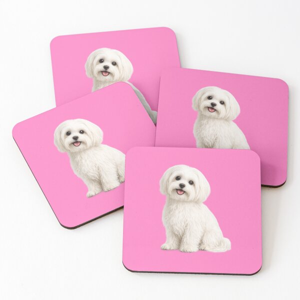 Item preview, Maltese dog designed and sold by BackgroundND.