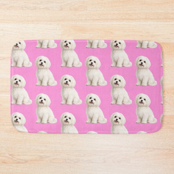 Item preview, Maltese dog designed and sold by BackgroundND.