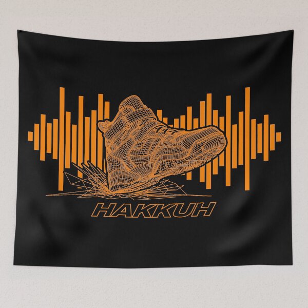 Item preview, HAKKUH Gabber Hardcore Techno Uptempo Rave Orange designed and sold by SPAZE-Typo.