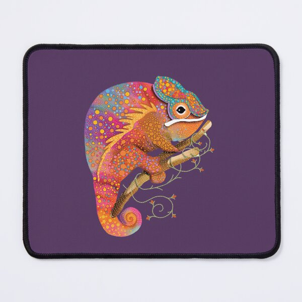Item preview, Vibrant Rainbow Chameleon Colorful Lizard designed and sold by Karin Taylor.
