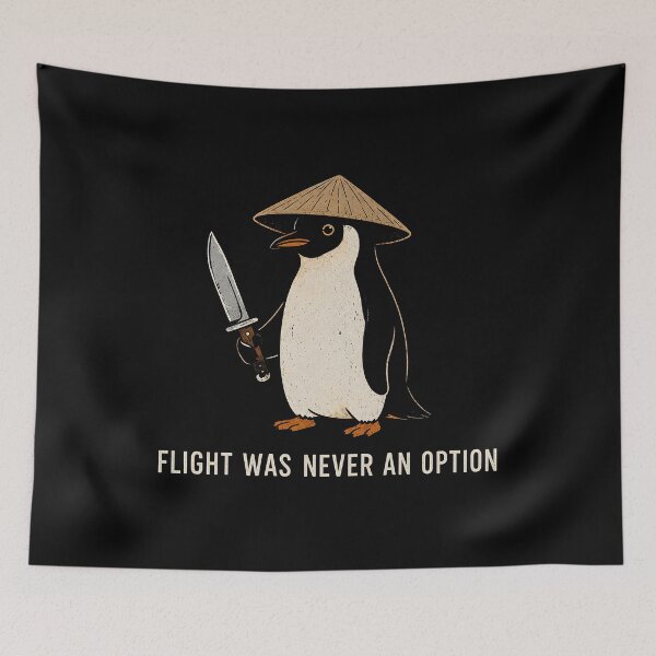 Item preview, Flight Was Never an Option Funny Flightless Bird designed and sold by Marblaes00.