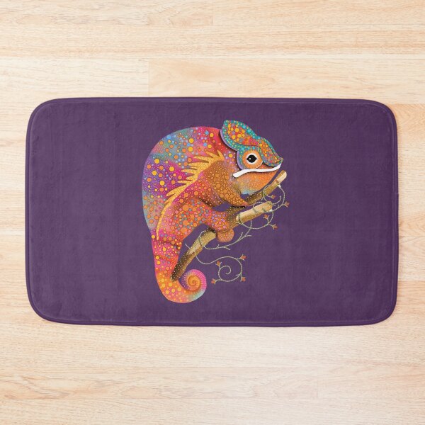 Item preview, Vibrant Rainbow Chameleon Colorful Lizard designed and sold by Karin Taylor.