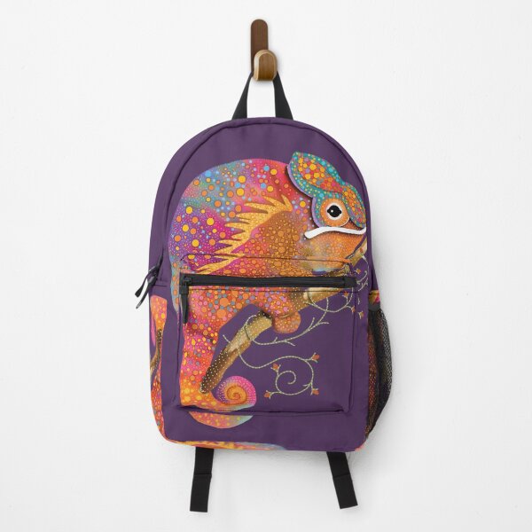 Item preview, Vibrant Rainbow Chameleon Colorful Lizard designed and sold by Karin Taylor.
