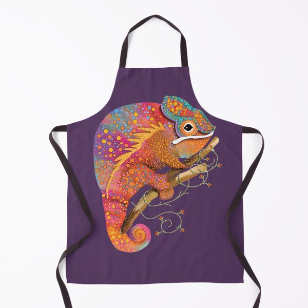 Item preview, Vibrant Rainbow Chameleon Colorful Lizard designed and sold by Karin Taylor.