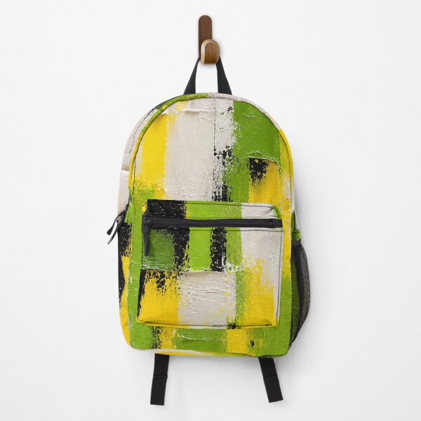 Item preview, Lime Energy Matter – Textured Abstract Impasto Art designed and sold by Ingorgia Studio.