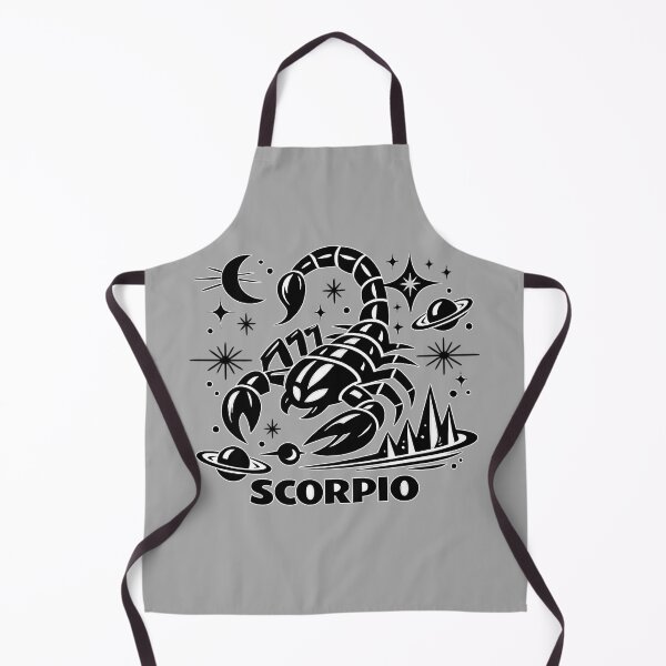 Item preview, Scorpio Cosmic Mid‑Century Zodiac Art designed and sold by FilBlue.