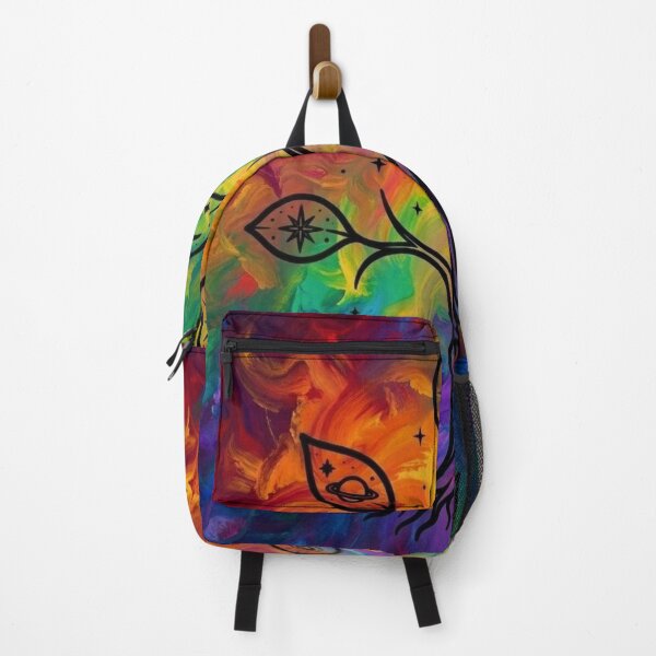 Item preview, Cosmic Tree of Wisdom Colorful Spiritual Line Art designed and sold by MysticVargas.
