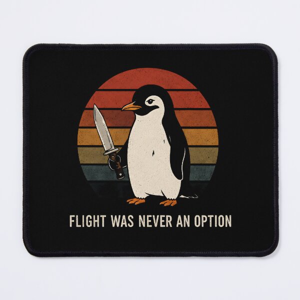 Item preview, Flight Was Never an Option Sarcastic Bird Humor designed and sold by Marblaes00.