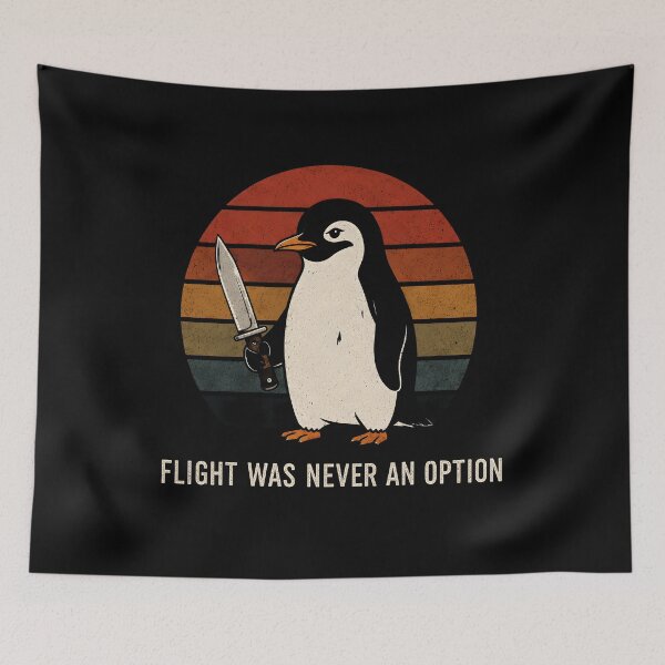 Item preview, Flight Was Never an Option Sarcastic Bird Humor designed and sold by Marblaes00.