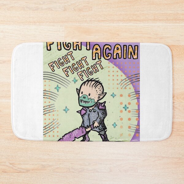 Item preview, Fight Again Goblin Warrior Motivation Poster designed and sold by Fail-Army.