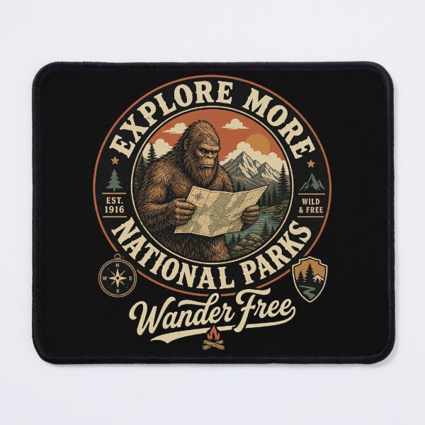 Item preview, Explore More National Parks Classic T-Shirt designed and sold by RustyGhostWear.