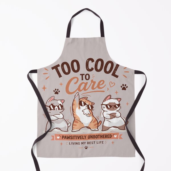 Item preview, Too Cool to Care – Kawaii Cat Squad T-Shirt designed and sold by aminomen.