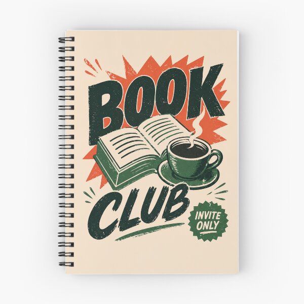 Item preview, Book Club Invite Only designed and sold by RebenCantik.