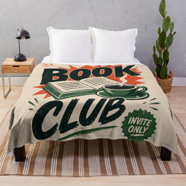 Item preview, Book Club Invite Only designed and sold by RebenCantik.
