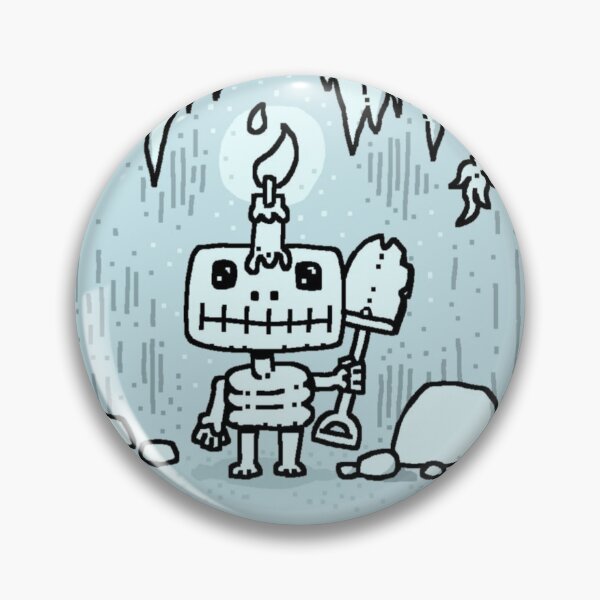 Item preview, Candle Head Skeleton Shovel Cave Roots designed and sold by Fail-Army.