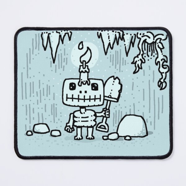 Item preview, Candle Head Skeleton Shovel Cave Roots designed and sold by Fail-Army.