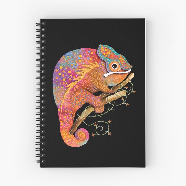 Item preview, Vibrant Rainbow Chameleon Colorful Lizard designed and sold by Karin Taylor.