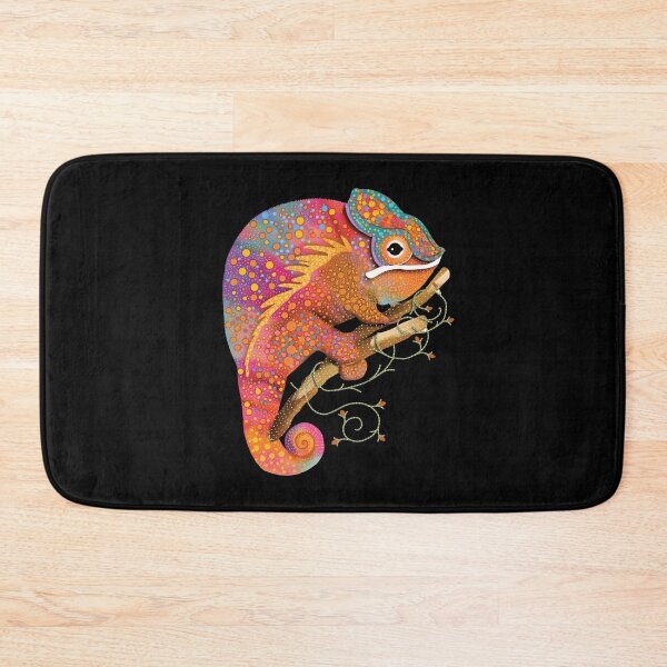 Item preview, Vibrant Rainbow Chameleon Colorful Lizard designed and sold by Karin Taylor.