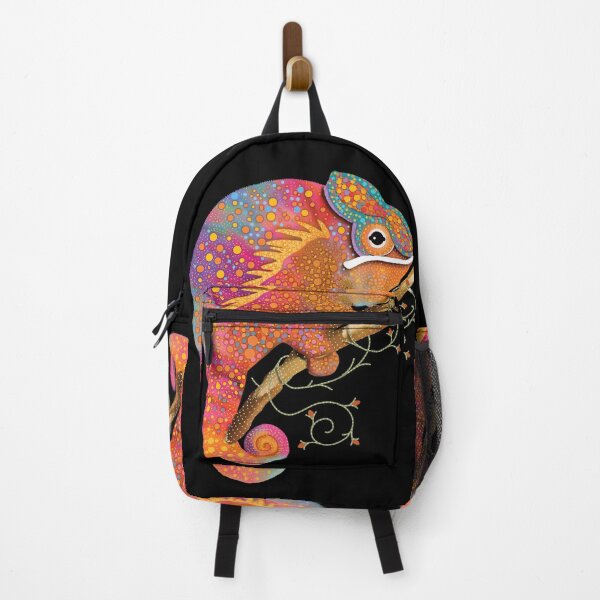 Item preview, Vibrant Rainbow Chameleon Colorful Lizard designed and sold by Karin Taylor.