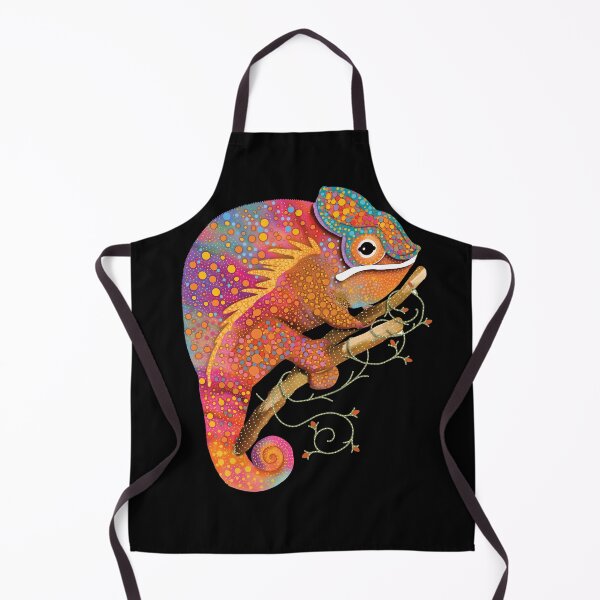 Item preview, Vibrant Rainbow Chameleon Colorful Lizard designed and sold by Karin Taylor.