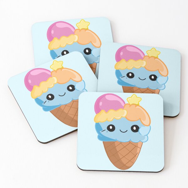 Item preview, Ice Cream Character Illustration designed and sold by Phyllya Design.