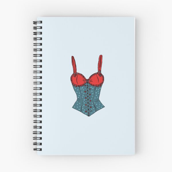 Item preview, Red and Blue coquette corset designed and sold by beautifulprince.