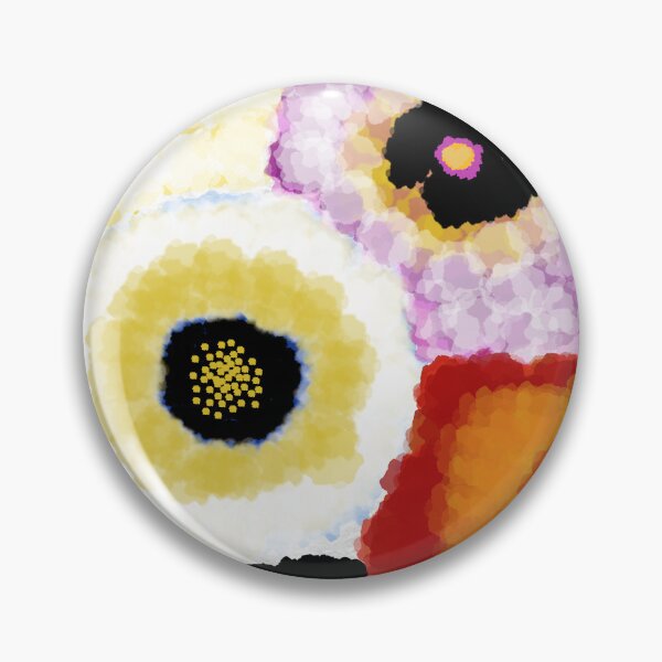 Item preview, Bold Flowers on Black designed and sold by phylliswalter.