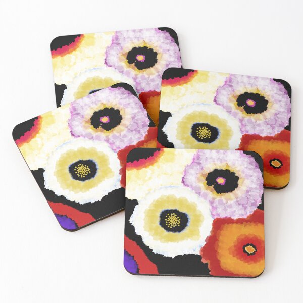 Item preview, Bold Flowers on Black designed and sold by phylliswalter.