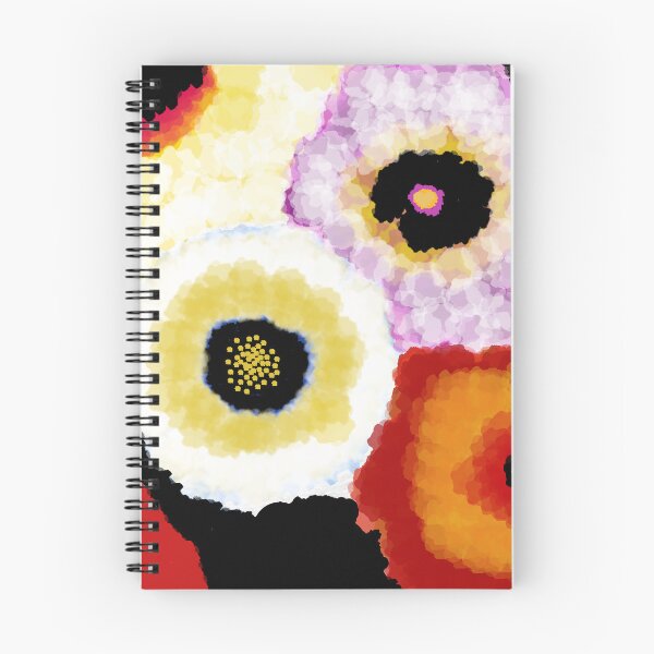 Item preview, Bold Flowers on Black designed and sold by phylliswalter.