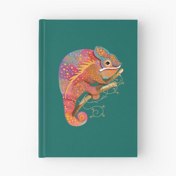 Item preview, Vibrant Rainbow Chameleon Colorful Lizard designed and sold by Karin Taylor.
