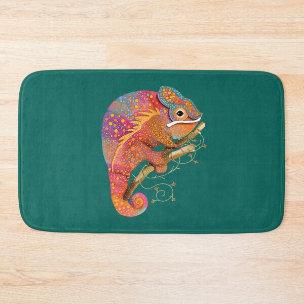 Item preview, Vibrant Rainbow Chameleon Colorful Lizard designed and sold by Karin Taylor.