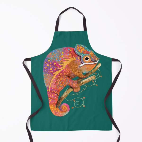 Item preview, Vibrant Rainbow Chameleon Colorful Lizard designed and sold by Karin Taylor.