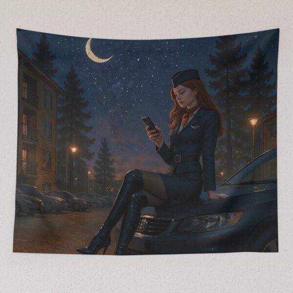 Item preview, Waiting for a friend - time to head to the airport designed and sold by jznq.