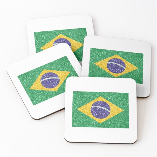 Item preview, brazil glitter flag designed and sold by designsbysamantha.