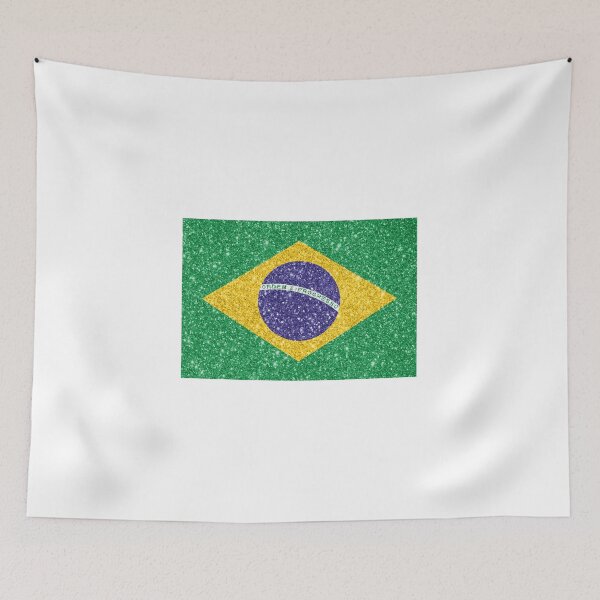 Item preview, brazil glitter flag designed and sold by designsbysamantha.