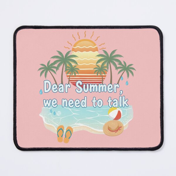 Item preview, Dear Summer We Need To Talk Retro Sunset Beach designed and sold by Exquisite Design Studio „Paculówka”.