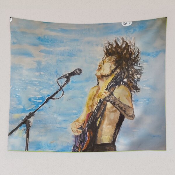 Item preview, AC/DC Angus when he was Young.Australia’s Accadacca in colour designed and sold by Art by Fruitcake.