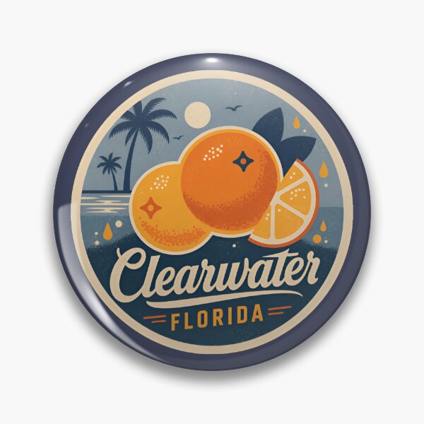 Aperçu de l'œuvre Clearwater, Floride créée et vendue par Broken Antler Designs .