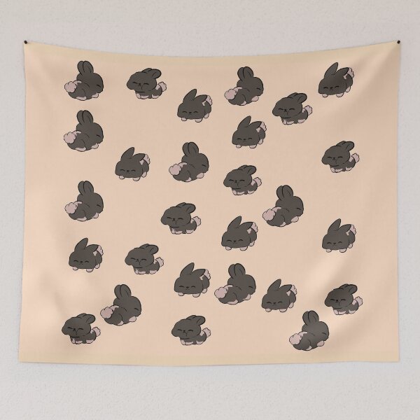 Item preview, minimalist rabbit pattern designed and sold by ソフィア.