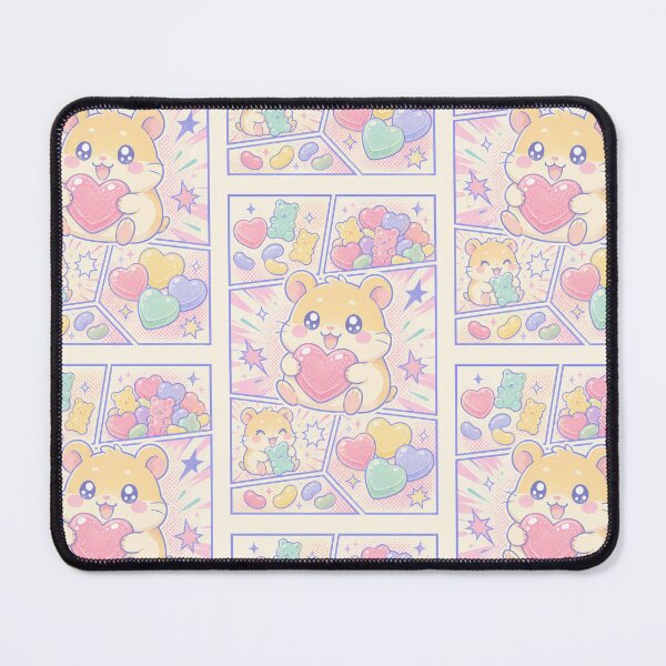 Item preview, Kawaii Hamster Gummy Pop Panels designed and sold by Gift Phrase Studio.