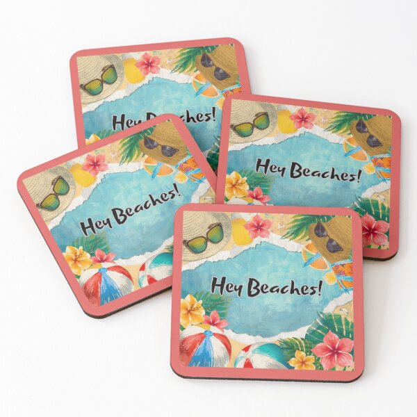 Item preview, Hey Beaches! designed and sold by lifeinspired4u.