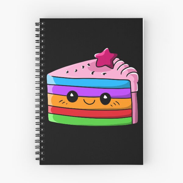 Item preview, Rainbow Cake Character Illustration designed and sold by Phyllya Design.