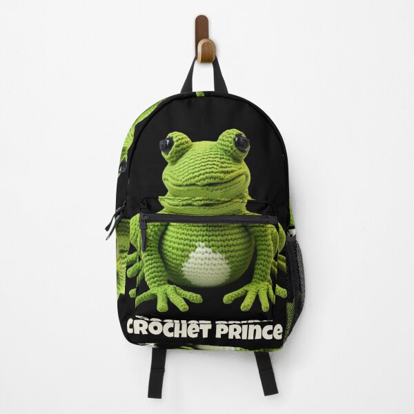 Item preview, Crochet Prince – Cute Amigurumi Frog for Crochet Lovers designed and sold by MyMerryMary.