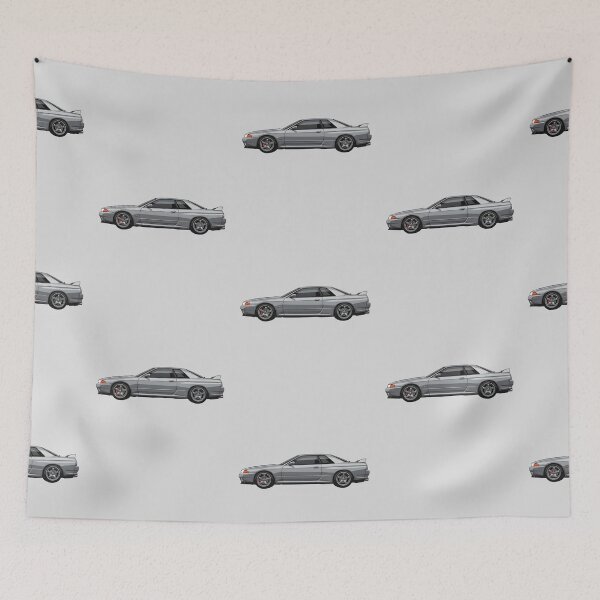 Item preview, Nissan Skyline GT-R R32 Poster – Legendary JDM Car Gift designed and sold by Motorline44.