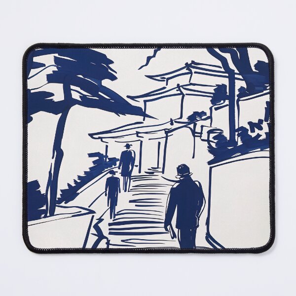 Item preview, Changsha, China - Blue Abstract Art designed and sold by shadow-bloom.